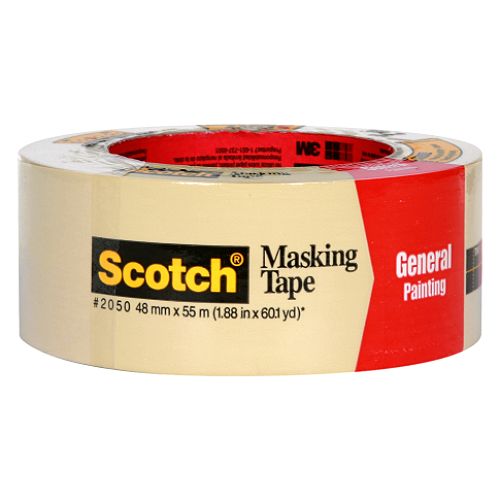Scotch Masking Tape  General Painting  2 Inch Use  1 roll - 2050-2 Best Price
