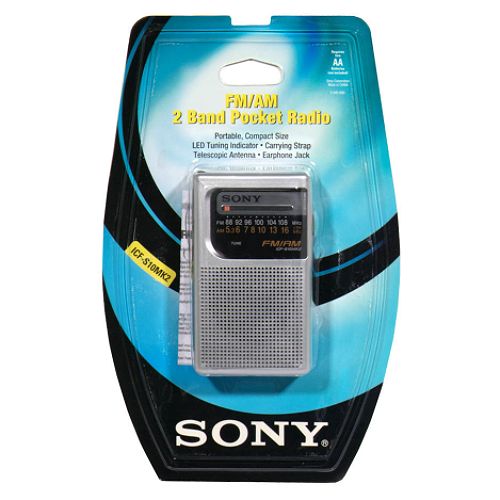 Shopping Dudes Hot Deal for: Sony FM/AM 2 Band Pocket Radio, 1 radio