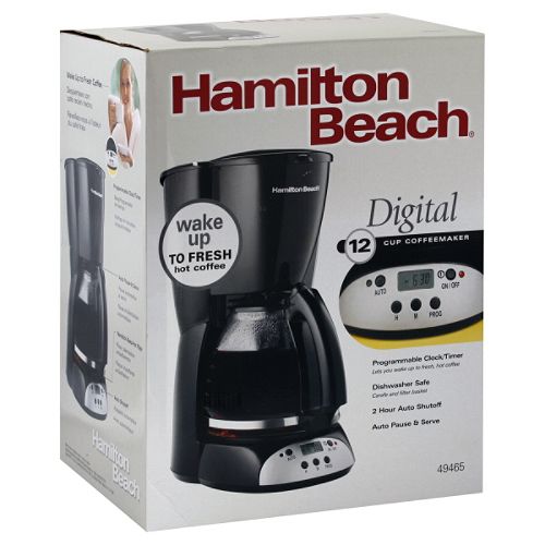 Hamilton Beach Coffeemaker, 12 Cup, Digital, 1 coffeemaker