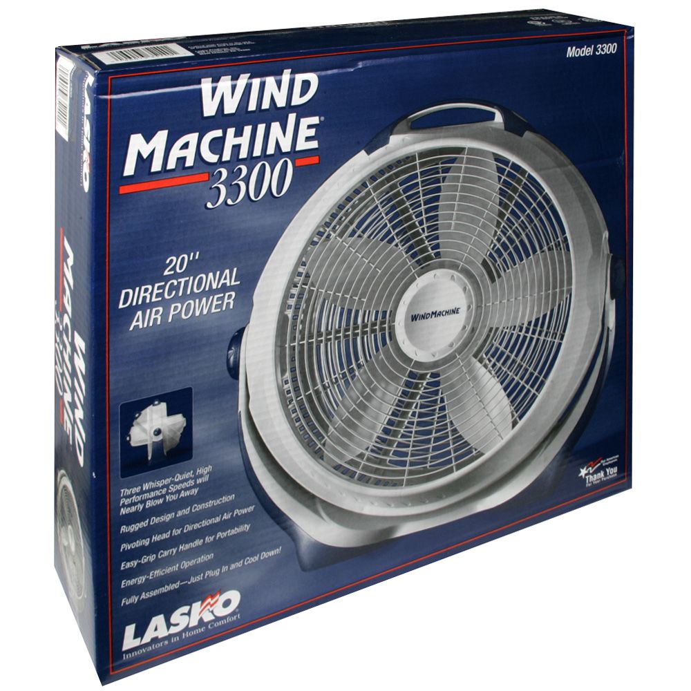 Lasko 20 in. Wind Machine 3-Speed