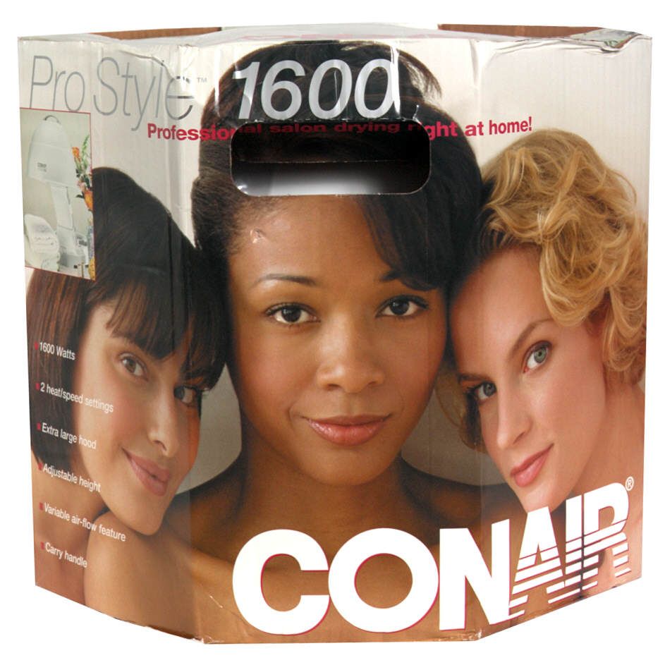 Conair 1875 Watt Pro Style Hard Hat Hair Dryer