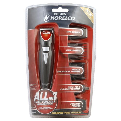 Norelco All In 1 Most Versatile Grooming System, Rechargeable, Cordless, 1 system