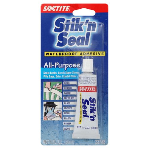 Duro Loctite Stik'n Seal Waterproof Adhesive  All-Purpose  1 fl oz (30 ml) - 45033311 Best Price