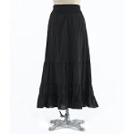 Speechless Black Crochet Top Maxi Skirt