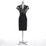 Speechless Layered Charmuese Ruffle Front Dress
