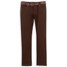 Belted Twill Pant