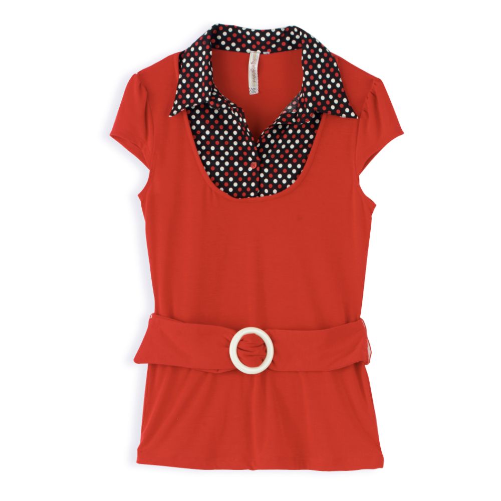 Mad Knits Layered Self Belt