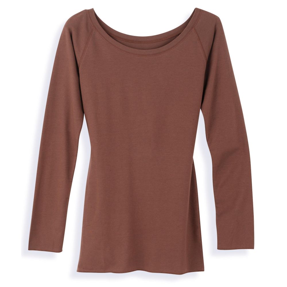 Personal Identity Long Sleeve Ballet Neck Top