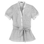 Fang Eyelet Button Down by