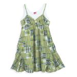 Personal Identity Print Patchwork Babydoll Dress