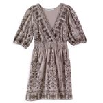 Almost Famous Smocked Tribal Knit