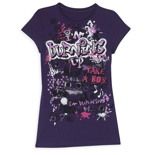 Liberty I'm Burnning Up Graffiti Screen Tee