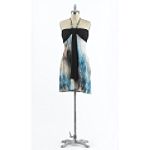 La Belle Tongue Front Tie Dye Dress