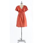 Bebop Double Ruffle V-Neck Dress