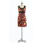 Byline Print Sleeveless Dress