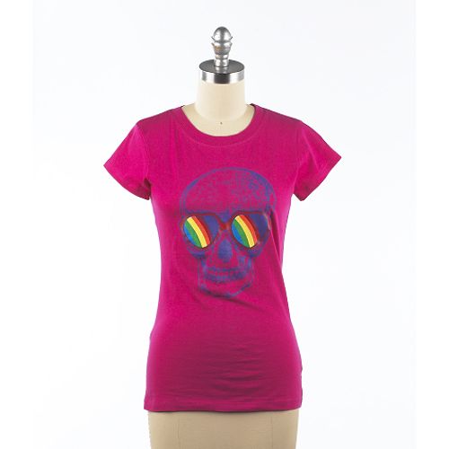 Vintage 1955 Skull with Foil Sunglasses Tee