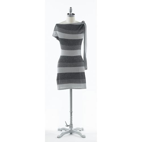 Take Out Sweater Dress With Bow Shoulder