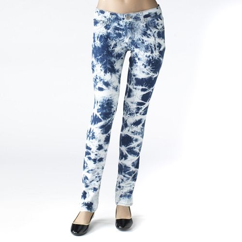 Jake Jeans Mia Contoured Waist Acid Wash Skinny Jean