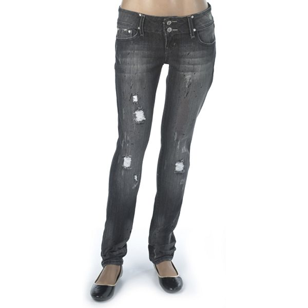 Almost Famous Back Pocket Embellished Skinny Jean