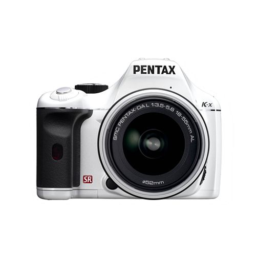 Buy Pentax Digital SLR camera, K-X KIT,12.4MP, W 18-55mm lens, white