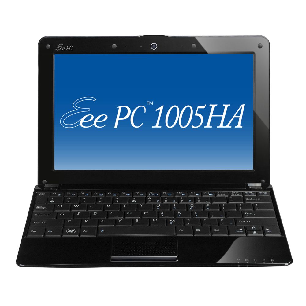 Asus Eee PC 1005HA-PU1X-BK 10.1" Netbook - Crystal Black