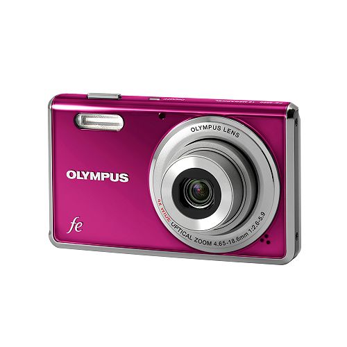 Buy Olympus FE 4000 Digital Camera, magenta