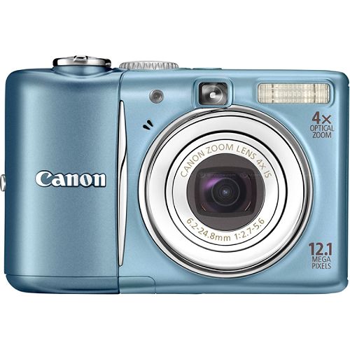 Buy Canon PowerShot 12.1 Megapixel 4X Optical Zoom Digital Camera - Blue