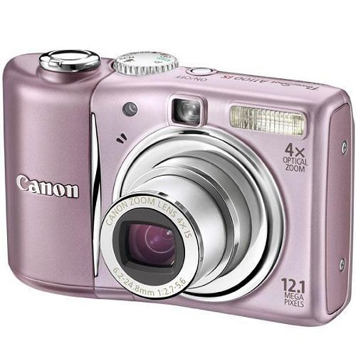 Buy Canon PowerShot 12.1 Megapixel 4X Optical Zoom Digital Camera - Pink