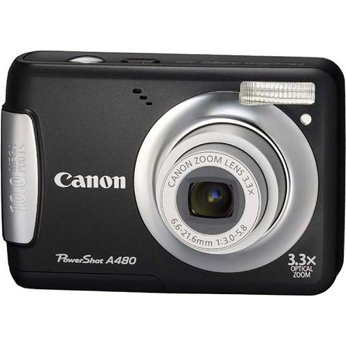 Buy Canon PowerShot 10.0 Megapixels 3.3X Optical Zoom Digital Camera - Black