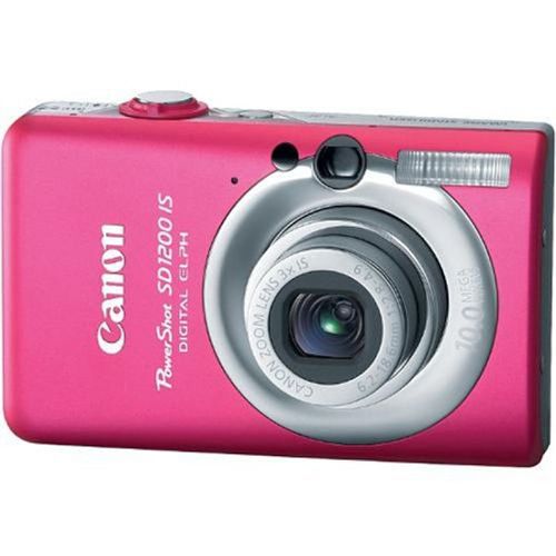 Canon PowerShot 10.0 Megapixel 3X Optical Zoom Digital Camera - Pink