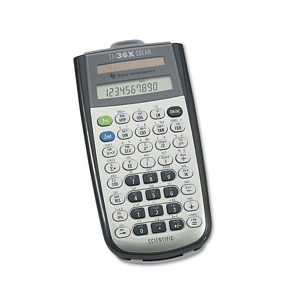 Texas Instruments TI-36X Solar Scientific Calculator, 10-Digit LCD
