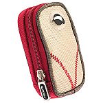 Airdrives Krusell 48164 Radical Street Camera Case (Red & Beige With Brown Trim)