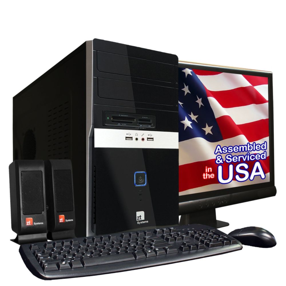 ZT Affinity 7340Ma AMD Phenom II X4 945 6GB 1TB Desktop PC Bundle w/22" LCD Monitor