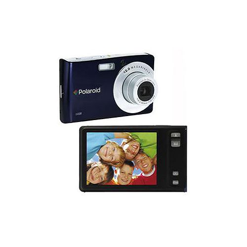 Polaroid t1235 Point & Shoot Digital Camera - Blue