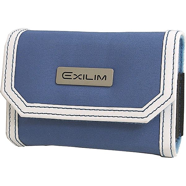 Casio Blue Microfiber Digital Camera Case