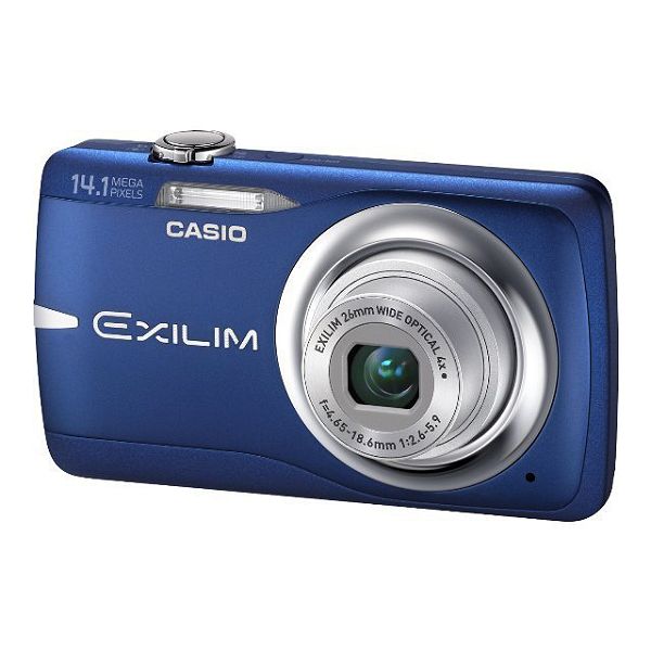 Casio Blue 14.1MP Compact Digital Camera with 4x Optical Zoom and 2.