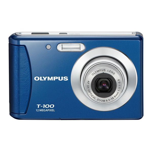 Olympus 12MP Digital Camera in Blue - T100