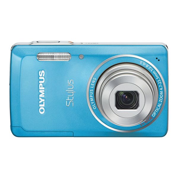 Olympus World Smalles 5x Zoom Digital Camera in Blue - Stylus 5010