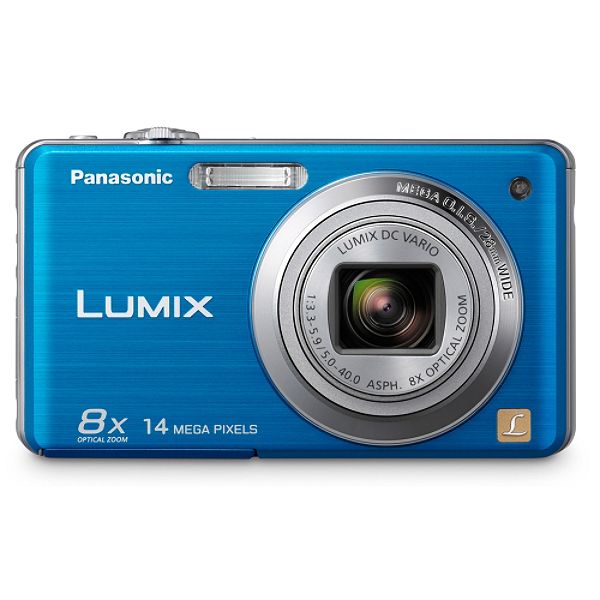 Panasonic DMC-FH20A Lumix FH20A 14MP Blue Digital Camera with 8x Zoom