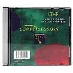 Compucessory CD-R, Branded W/Defined Writing Area 80 Minutes/700MB,SGL