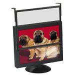 3M Anti-Glare Radiation Filter, For 14"-16" Monitors, Black
