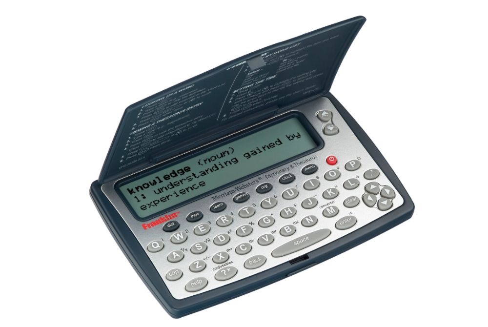 Franklin Merriam-Webster Dictionary & Thesaurus with Spell Correction