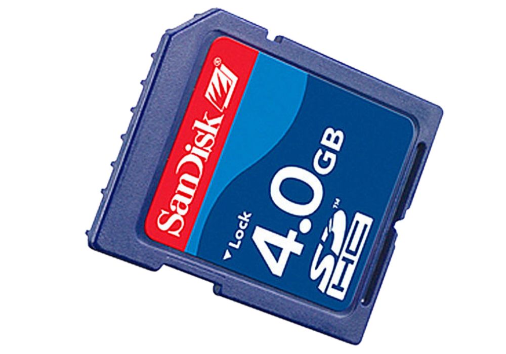 SanDisk 4GB SDHC Memory Card
