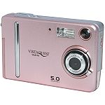 Buy VistaQuest 5.0 Megapixel Digital Camera in Pink by Mar-San