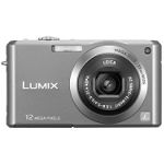 Buy Panasonic DMC-FX100S 12.2MP Silver Digital Camera , 3.6 Zoom, 28MM 16:9... by New Age Electronics
