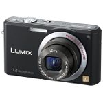 Buy Panasonic DMC-FX100K 12.2MP Black Digital Camera, 3.6 Zoom, 28MM 16:9... by New Age Electronics
