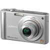 PAN DMC-FS20S 10.1MP COMPACT DIGITAL CAMERA, SILVER 4 X ZOOM, 3" LCD, 30MM