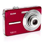 Buy Kodak KOD 1030311 Easyshare M763 Digital Camera Red, 7.2MP 3X OPT, HD,... by New Age Electronics