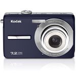 Buy Kodak KOD 1393883 Easyshare M763 Digital Camera Blue, 7.2MP 3X OPT, HD,... by New Age Electronics