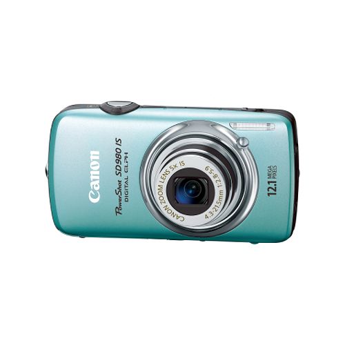 Canon PowerShot 12.1 Megapixel 5X Optical Zoom Digital Camera - Blue
